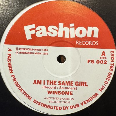 画像1: Winsome - Am I The Same Girl (12'') (キレイ！！)