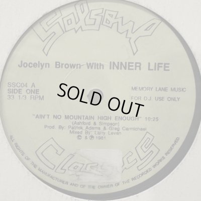 画像1: Jocelyn Brown wth Inner Life - Ain't No Mountain High Enough / I Like It Like That / Moment Of My Life (12'')