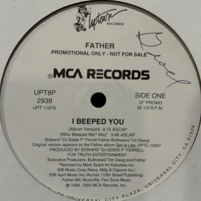 画像1: Father MC - I Beeped You (12'')