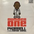 Pharrell feat. Kanye West - Number One (12'') (レアなジャケ付きUK盤!!) (キレイ！！)