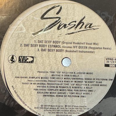 画像1: Sasha feat. Fatman Scoop - Coca Cola Shape (Dat Sexy Body) (12'')