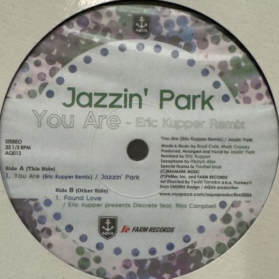 画像1: Jazzin' Park - You Are (12'') (Nice Cover !!) (キレイ！！)