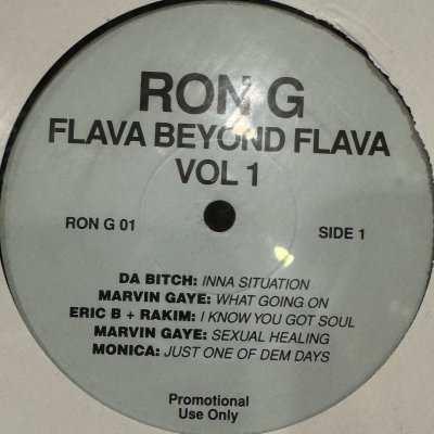 画像1: Ron G - Flava Beyond Flava Vol 1 (inc. Marvin Gaye - Sexual Healing, What's Going On and more) (12'')