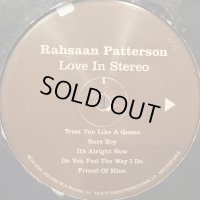 Rahsaan Patterson  - Love In Stereo (LP)