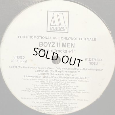 画像1: Boyz II Men - Remix Tracks +1 (inc. Little Things) (12'')