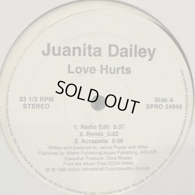 画像1: Juanita Dailey - Love Hurts (12'')