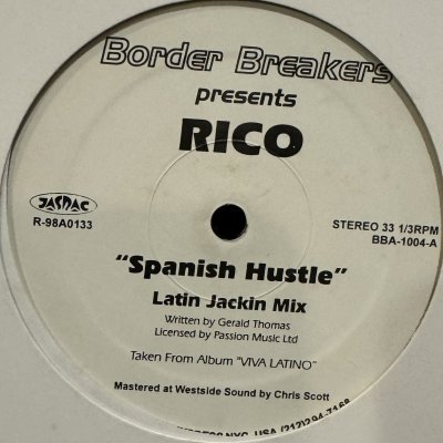 画像1: Rico / Kimara - Spanish Hustle / A Night To Remember (12'')