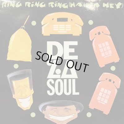 画像1: De La Soul - Ring Ring Ring (Ha Ha Hey) (Party Line Mix) (12'') (キレイ！！)