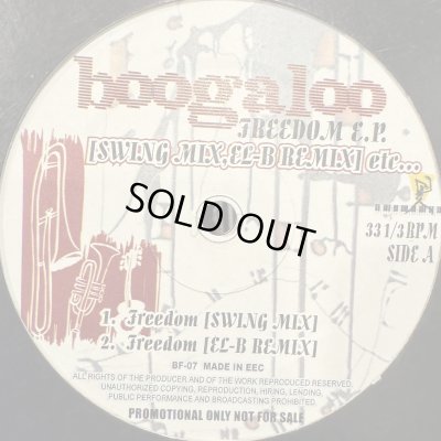 画像1: Boogaloo - Freedom (Belmoving Mix) (12'')