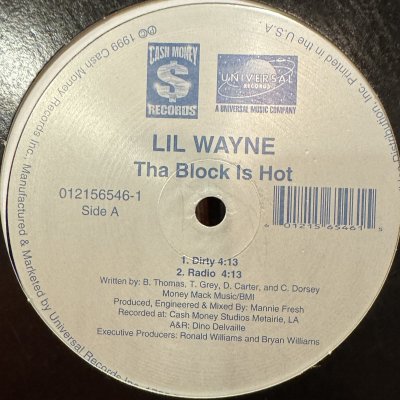 画像1: Lil Wayne - The Block Is Hot (12'') (キレイ！！)