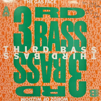 画像1: 3rd Bass - The Gas Face / Wordz Of Wizdom (12'') (キレイ！！)