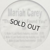 Mariah Carey feat. Joe & Nas - Thank God I Found You (Make It Last Remix) (inc. Album Version) (12'') (US Promo !!) (キレイ！！)