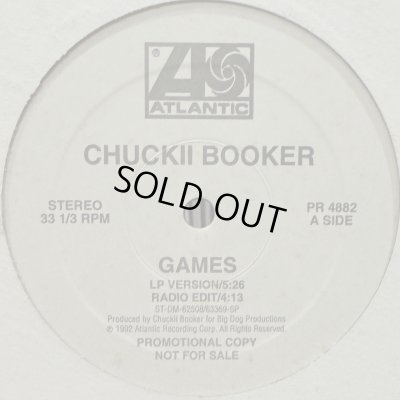 画像1: Chuckii Booker - Games (Extended Remix) (12'') (本物US Promo !!) (ピンピン！！)