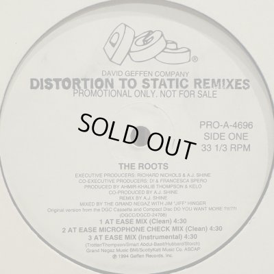 画像1: The Roots - Distortion To Static (Promo Only Remixes !!) (12'') (キレイ！！)