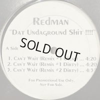 Redman - Can't Wait (Remix) (12'')