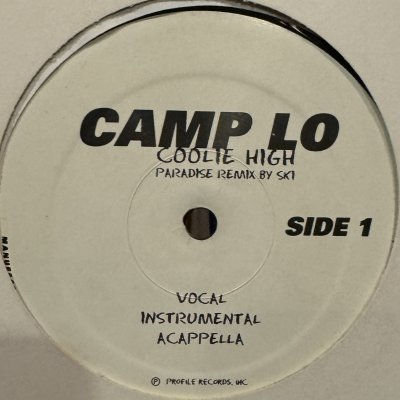 画像1: Camp Lo - Coolie High (Paradise Remix) (b/w Killin' Em Softly) (12'')