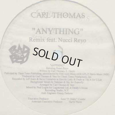 画像1: Carl Thomas Feat. Nucci Reyo - Anything (Remix) (12'') (キレイ！！)