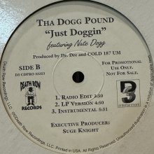 他の写真1: Tha Dogg Pound feat. Crooked I - Gangsta Rap (b/w Just Doggin) (12'')