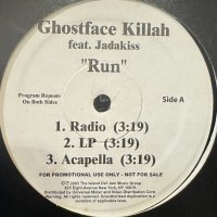 Ghostface Killah feat. Jadakiss - Run (12'') (本物US Promo !!) (キレイ！！)