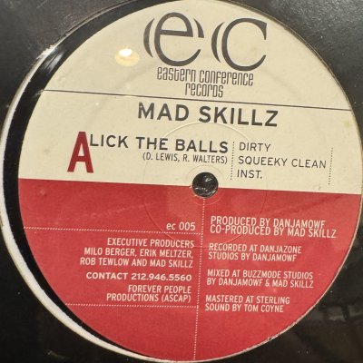 画像1: Mad Skillz - Lick The Balls (12'') (奇跡の新品未開封! )