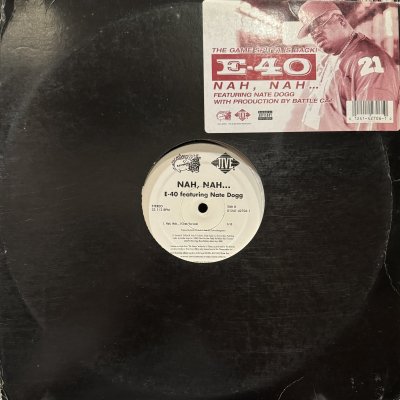 画像1: E-40 feat. Nate Dogg - Nah, Nah... (12'')