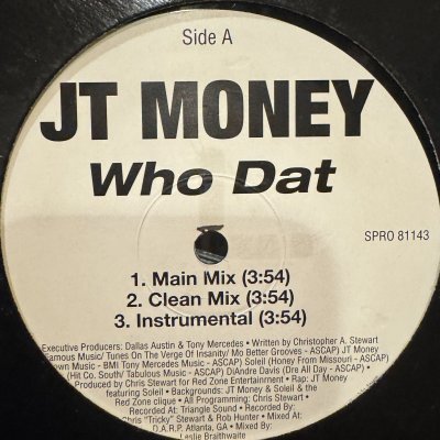 画像1: JT Money - Who Dat (12'') (本物US Promo !!)