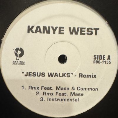 画像1: Kanye West feat. Common & Mase - Jesus Walks (Remix) (12'') (キレイ！！)