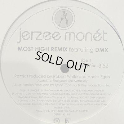 画像1: Jerzee Monet feat. DMX - Most High (Remix) (12'')