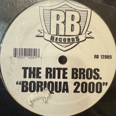 画像1: The Rite Bros. - Boriqua 2000 (12'') (奇跡の新品未開封!!)