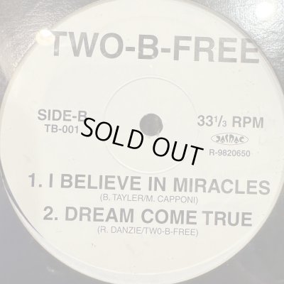 画像1: Two-B-Free - Dreams Come True (b/w I Believe In Miracles & I Want Your Love) (12'') (奇跡の新品未開封!!)