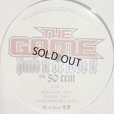 画像1: The Game feat. 50 Cent - Hate It Or Love It (12'')