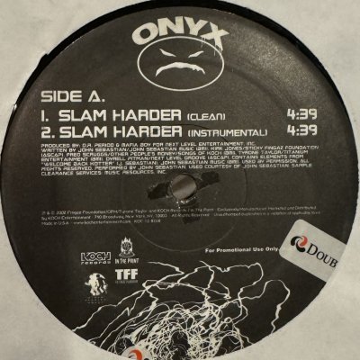 画像1: Onyx - Slam Harder (12'') (本物US Promo !!)