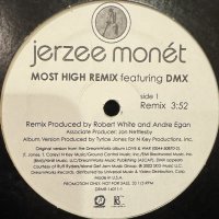 Jerzee Monet feat. DMX - Most High (Remix) (12'') (White)