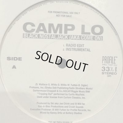 画像1: Camp Lo – Black Nostaljack (Aka Come On) (Xenobia Mix) (12'') (キレイ！！)