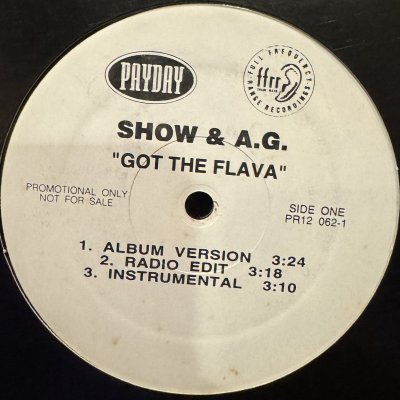 画像1: Show & A.G. - Got The Flava / You Know Now (Buckwild Mix) (12'')