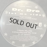 Dr. Dre - Let Me Ride (12'') (正真正銘のUS Original Promo !!)