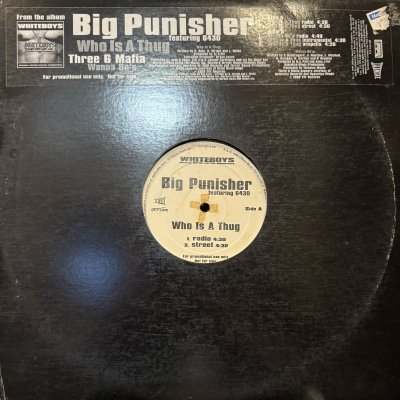 画像1: Big Punisher - Who Is A Thug (12'')