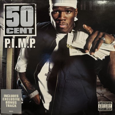 画像1: 50 Cent - P.I.M.P. (Remix) (12'') (レアなジャケ付きUK盤！！) (キレイ！！)