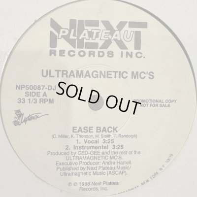 画像1: Ultramagnetic MC's - Ease Back (12'') (US Original Promo !!)