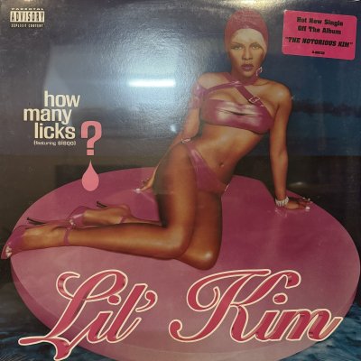 画像1: Lil' Kim feat. Sisqo - How Many Licks? (12'') (奇跡の新品未開封!!)