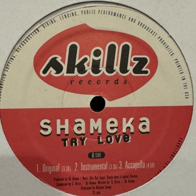 画像1: Shameka  - Try Love (12'')