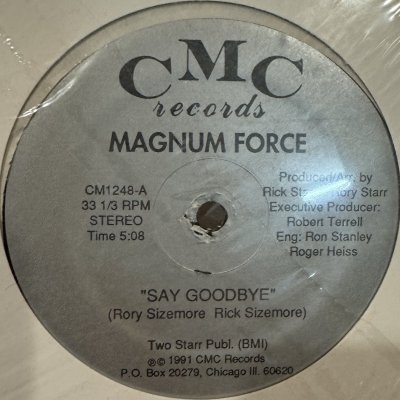 画像1: Magnum Force - Say Goodbye / Want You So Bad (12'')