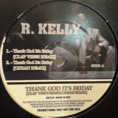 画像1: R. Kelly - Thank God It's Friday (Urban Remix) (12'') (キレイ！！)