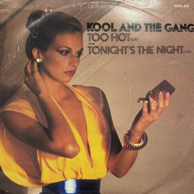 画像1: Kool & The Gang - Too Hot (b/w Tonight's The Night) (12'')