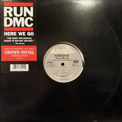 画像1: Run DMC - Here We Go (Live At The Funhouse) (12'')