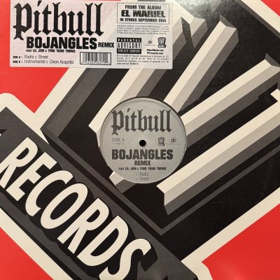 画像1: Pitbull feat. Lil Jon, Ying Yang Twins - Bojangles (Remix) (12'')