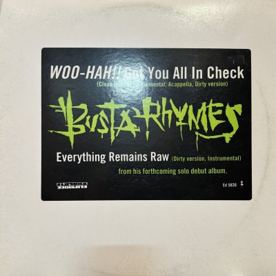 画像1: Busta Rhymes - Woo-Hah!! Got You All In Check (12'') (US Promo !!)