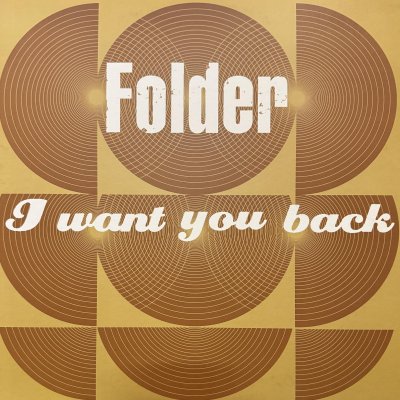 画像1: Folder - I Want You Back (b/w ABC) (12'')