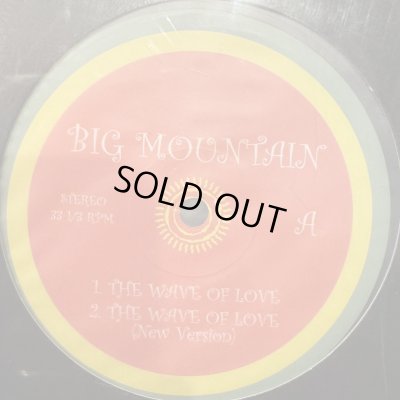 画像1: Big Mountain - The Wave Of Love (b/w Let's Stay Together) (12'') (新品未使用!!)