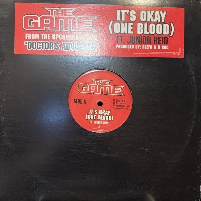 画像1: The Game feat. Junior Reid - It's Okay (One Blood) (12'')